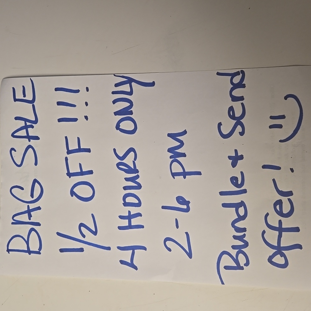BAG SALE!!!!